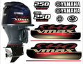 Yamaha Outboard SHO VMAX 250 Four Stroke Decals set / Stikers